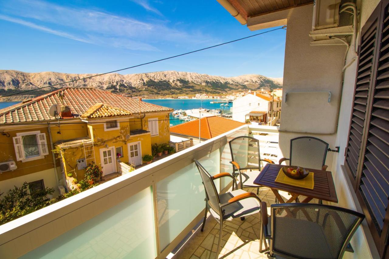 Apartment Mario With Terrace And Sea View Baška Exteriér fotografie
