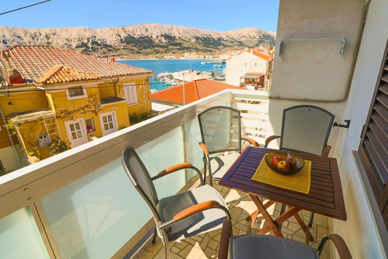 Apartment Mario With Terrace And Sea View Baška Exteriér fotografie