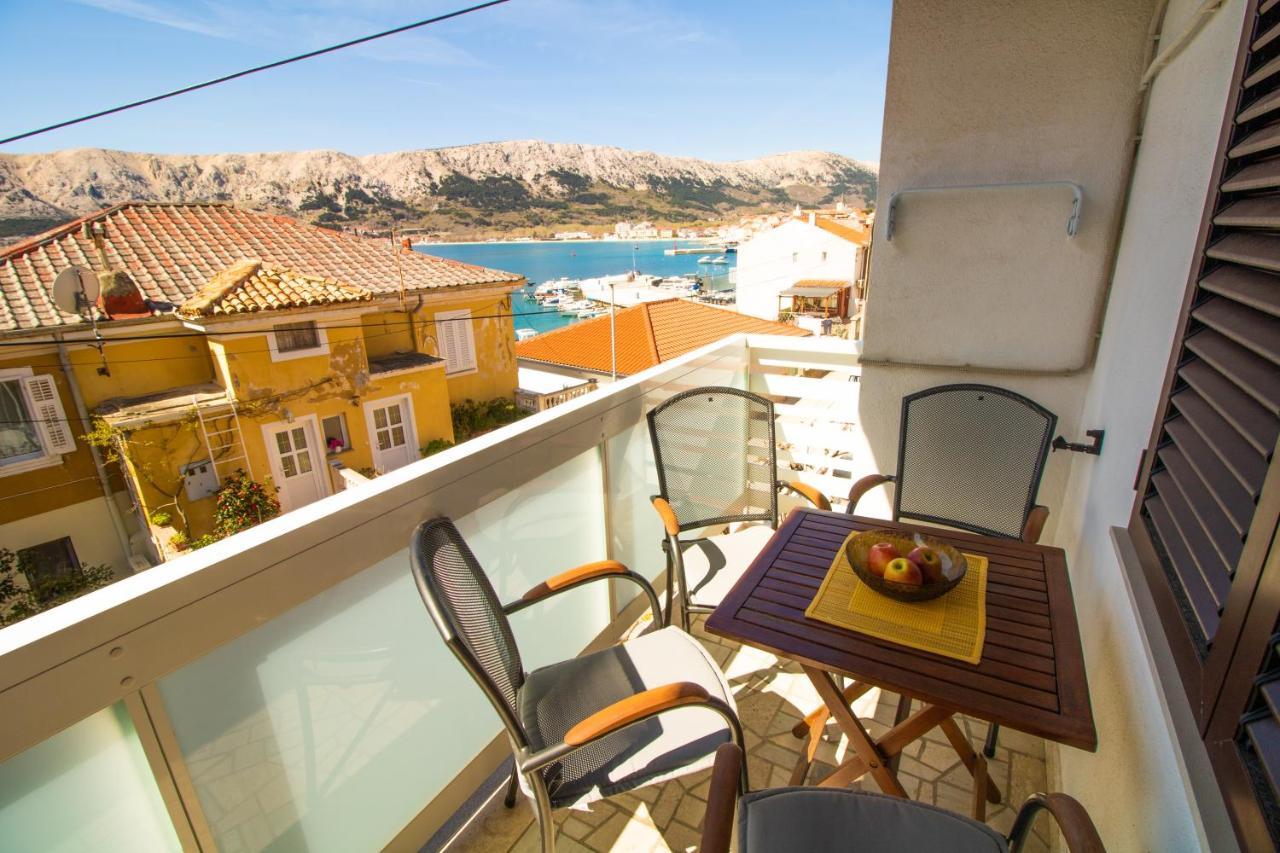 Apartment Mario With Terrace And Sea View Baška Exteriér fotografie