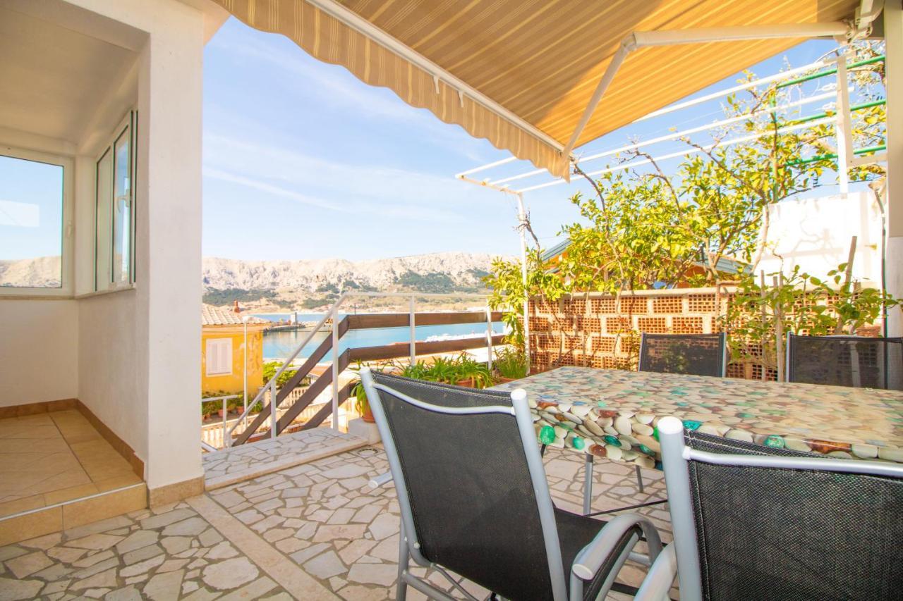 Apartment Mario With Terrace And Sea View Baška Exteriér fotografie